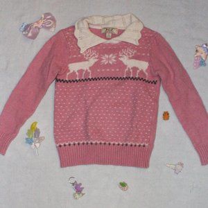 ♡【Cranberry Cozy Sweater PGZ】 ♡ ♥〔Femme Lolita Hi